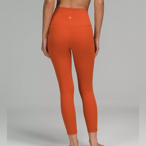 Lululemon Align™ High-Rise Pant 25"
Size 4 color: canyon orange - Picture 2 of 12